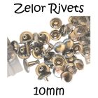10mm Zelor Double Cap Rivets