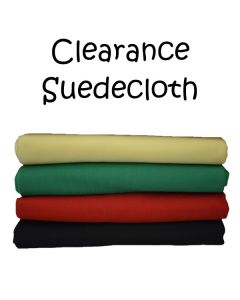 Clearance Suedecloth