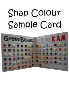 Snap Colour Sample Card