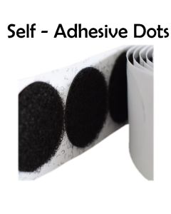 Self-Adhesive Hook and Loop Dots