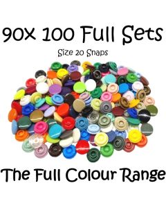 Bulk Size 20 - 90x 100 Full Sets - The Full Colour Range 