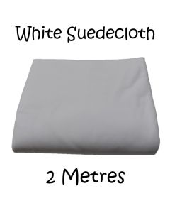 2m - White Suedecloth
