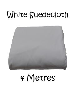 4m - White Suedecloth